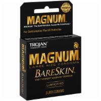 Trojan Magnum Bareskin Condoms - 3 Ct · 
