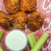 Clutch House Wings · Our delicious clutch house wings are available bone in or bone out with your choice of Sauce...