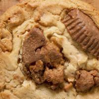 Reese'S Peanut Butter Cup Cookie · Peanut Butter lovers unite! Peanut Butter cookie dough is loaded with peanut butter chips an...