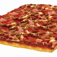 Build Your Own Pizza - Cheese Only (Square) · Ten slices.