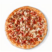 All Meat Specialty Pizza · Pepperoni, ham, Italian sausage, ground beef, and bacon.
