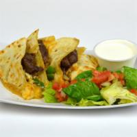 Steak Quesadilla · Add shrimp for an additional charge.