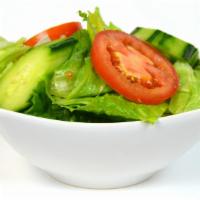 Fresh Salad · Salads include mixed lettuce cucumbers and tomatoes.