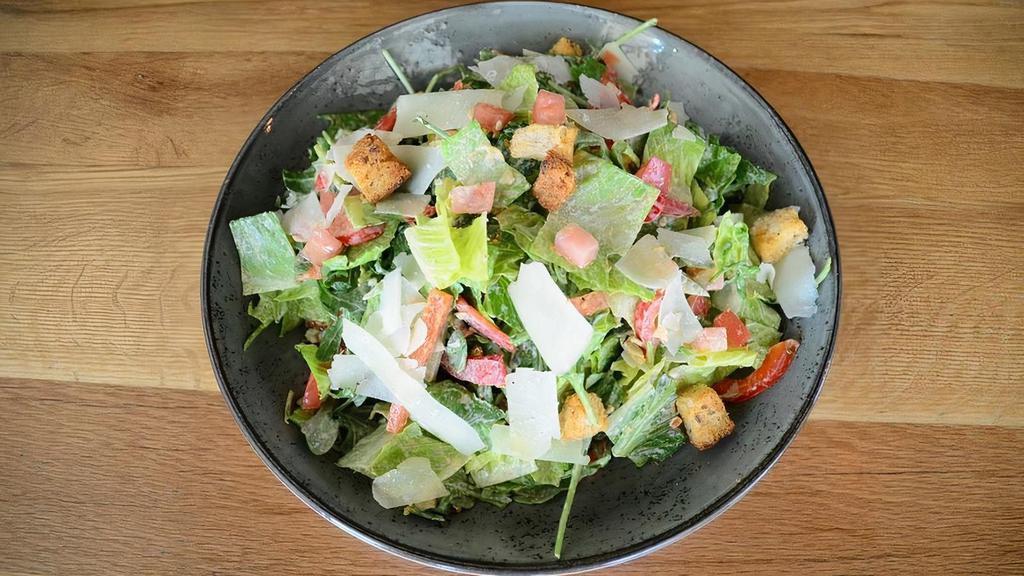 Po' Boy Salad · Arugula, Chop Mix, Old Bay Croutons, Tomatoes, Red Peppers, Red Onion & Parmesan Cheese & Remoulade Dressing V