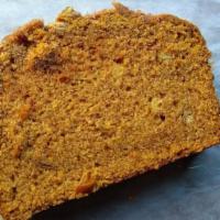 Chai-Spiced Pumpkin Bread · Ultra-decadent pumpkin bread with brewed chai added to the batter.