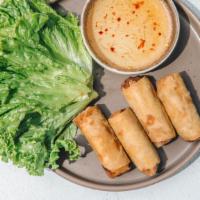 Cha Gio: Vietnamese Egg Rolls By Haisous · By HaiSous. Saigon style pork & shrimp egg rolls with lettuce & herb wrap, and nuoc cham. Co...