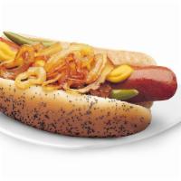 Maxwell Street Polish · Enjoy this delicious polish sausage with your favorite toppings!