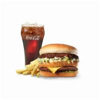 Big Boy ® Combo · 1/4 lb. of beef* with cheese, lettuce, pickle and Frisch’s Original Tartar Sauce on a double...