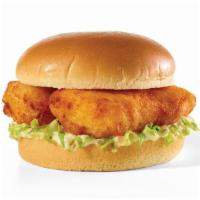 Fish Sandwich Combo · Two hand-breaded, crispy fillets with lettuce and Frisch’s Original Tartar Sauce.