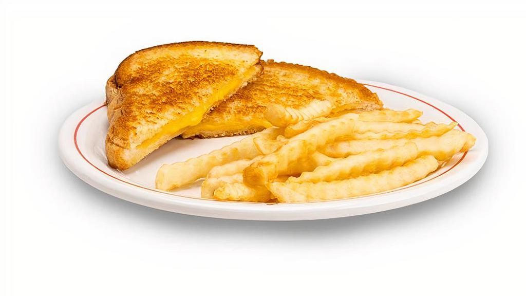 Grilled Cheese & Fries · Grilled Cheese & Fries. Includes a choice of Mini Soft Drink or Small Milk.