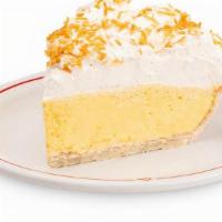 Coconut Cream Pie · Rich coconut cream filling, . whipped topping, sprinkled . with toasted coconut.  . Our dess...