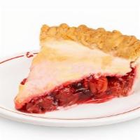 Cherry Pie · Tangy, whole cherries baked into . a light, flaky crust. (No Sugar Added). Our desserts are ...