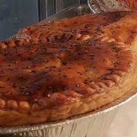 Beef & Red Wine Pie · USDA Prime Angus Beef rubbed with 12 Spices, braised in Red Wine.