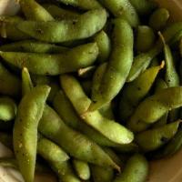 Edamame · Steamed and tossed in lemon pepper.