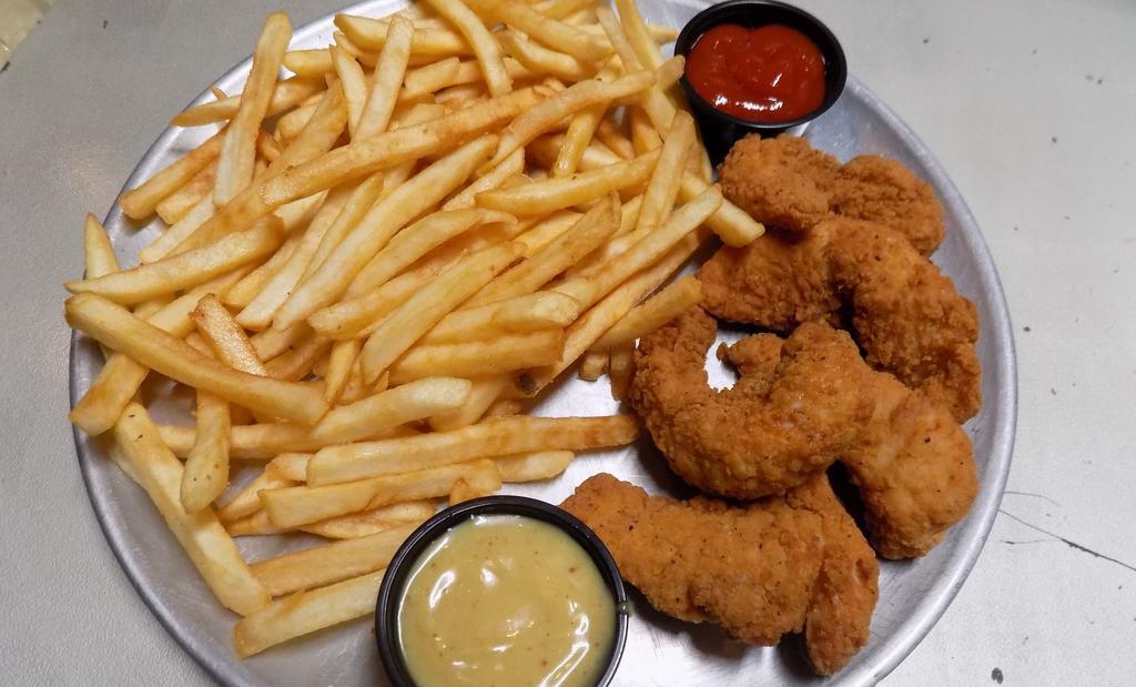 Chicken Strips & Fries · 