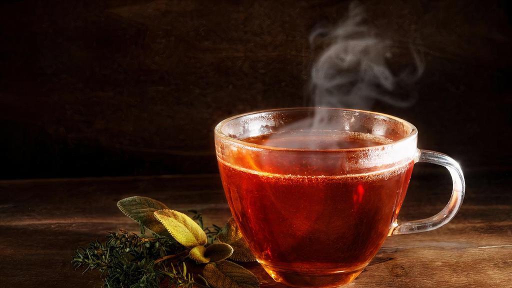 Hot Tea · Flavorful rishi brand tea steeped in water