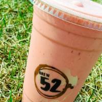 Strawberry Banana · Strawberries and Bananas blended together with Strawberry White Cranberry juice and a splash...