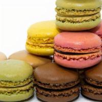 Macaroons · Assorted pack of five.