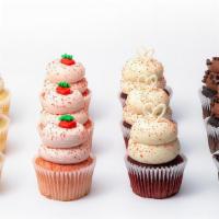 Best Sellers Mini Box (4 Minis) · Treat your sweetheart with our finest selection of our best-selling mini cupcakes!