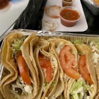 10 Taco Special · Ten pieces. includes two orders of rice and two orders of beans.