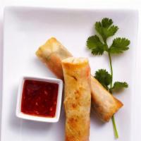 Spring Roll · Contain vegetables and then deep fried.