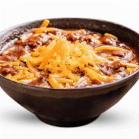 Dave'S Award-Winning Chili · Scratch-made with grilled hot link sausage, hamburger, chili beans, onions, chipotle peppers...