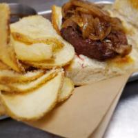 Tenderloin Steak Sandwich · With garlic aioli, caramelized onions and a side of au jus.  Whether dining out or preparing...