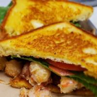 Lobster Blt · Lobster, bacon, lettuce & tomato on Texas Toast or whole-grain toast.