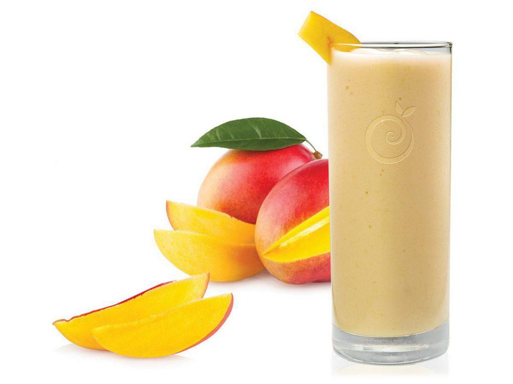 Tropical Mango 16 Oz · original frozen yogurt with non-fat milk, mango, pineapple and agave nectar