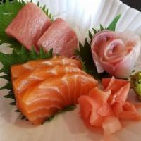 Sashimi Appetizer · Seven pieces of chef’s choices.
Thoroughly cooking meats, poultry, seafood, shellfish, or eg...