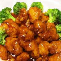 General Tso'S Chicken (Spicy) · Lightly battered chicken, quick fried in a sweet spicy sauce. Hot and spicy.