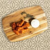 Put A Wing On It · Classic bone-in wings oven- baked, cooked to order perfectly crisp, and tossed with your cho...