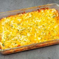 Jalapeño Popper Dip (Whole) · Cream Cheese with chopped bacon, shredded cheese and diced jalapenos.  Topped off with shred...