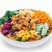 Small Chicken Bowl · A smaller bowl for smaller appetites! Start with our Antibiotic-free Chicken then customize ...