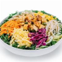 Small Tofu Bowl · A smaller bowl for smaller appetites! Start with our fresh Organic Tofu then customize your ...