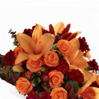 The Ftd® Harvest Home™ Cornucopia · Offer happy wishes and abundant beauty this harvest season with our traditional cornucopia b...