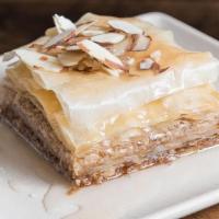 Baklava · Classic Dessert with Layers of Filo Dough, Walnuts and Honey Syrup