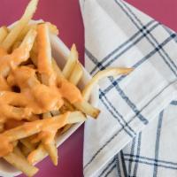 Cheddar Fries · An Irving’s taste sensation!