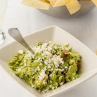 Top Shelf Guacamole · Made at your table