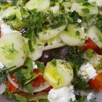 Greek Salad · Denotes vegetarian selections.