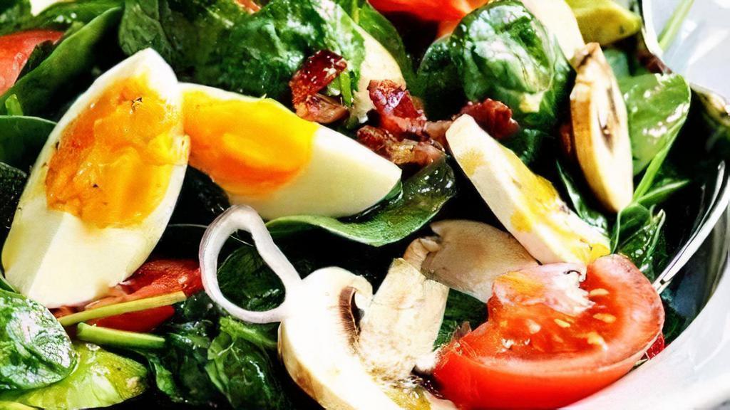 Spinach Salad · Denotes vegetarian selections.