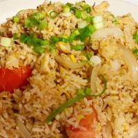 Sala Thai Fried Rice · Popular. Served with your choice of meat with rice, egg, tomatoes, onions, green onions, and...