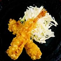 Extra Tempura Shrimp · Extra side of tempura shrimp (2 pieces).