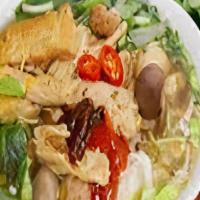Tofu Pho (Phở Đậu Hủ) · Tofu noodle soup, herbs, bean sprouts, more...