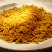 Woodles Of Noodles · Tossed in butter.