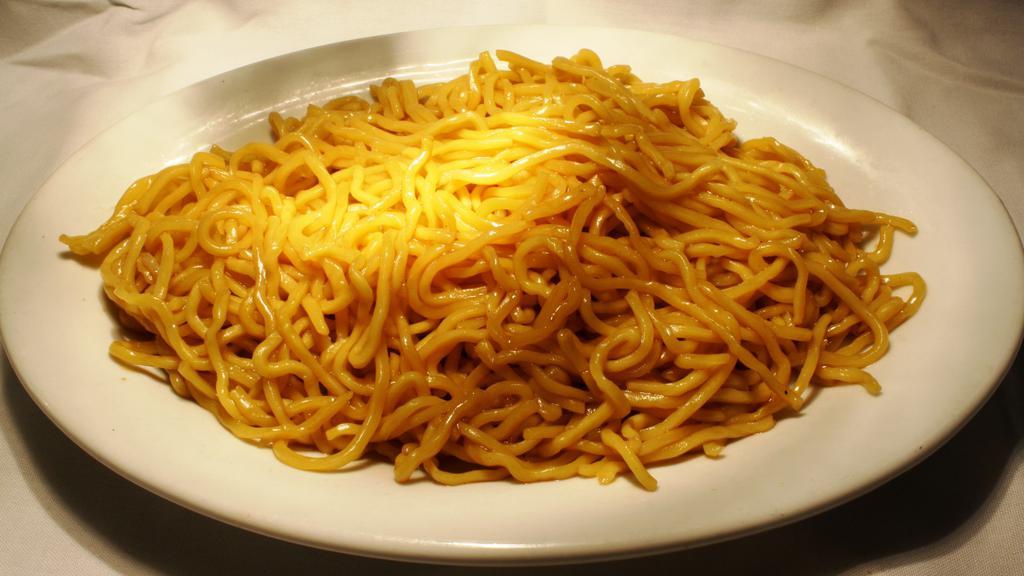 Woodles Of Noodles · Tossed in butter.