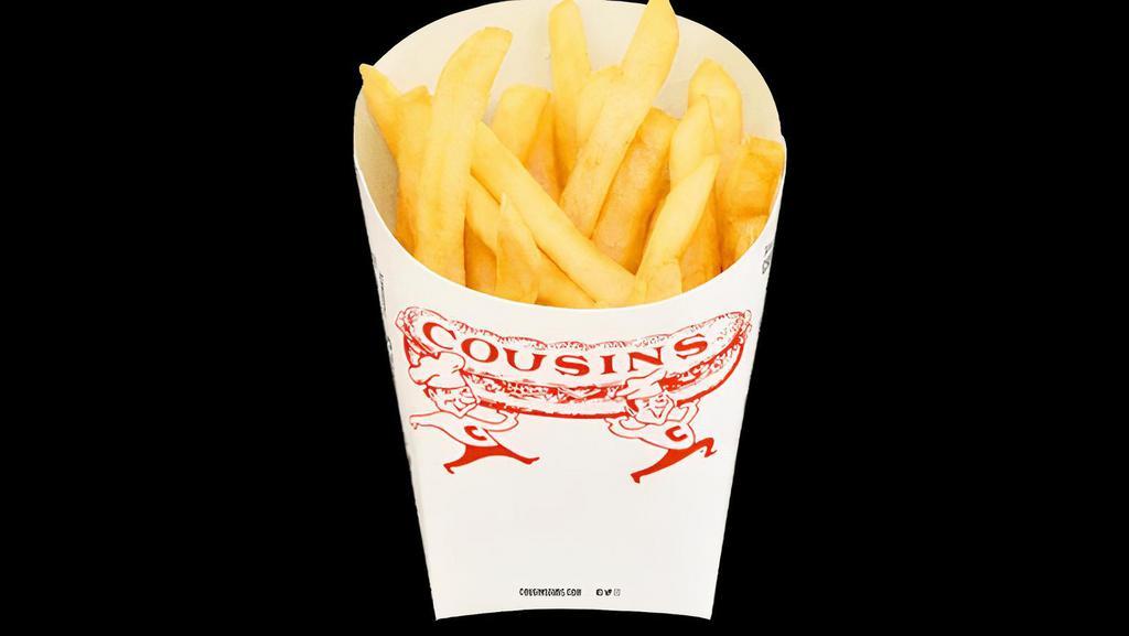 Regular Fries · Fries and curds will now be bagged and ready at pick-up time. If you would prefer to wait and have them cooked when you arrive, please let us know in the Special Instructions.