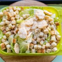 Chalk · House dressing, organic croutons, parmesan cheese, leafy romaine.