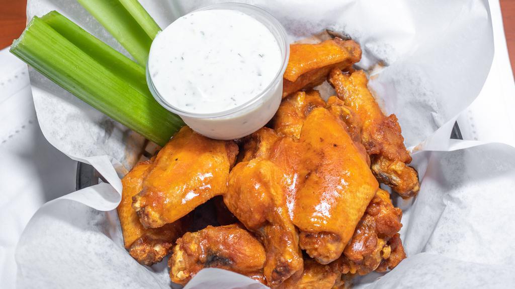 20 Wings · ONE SAUCE PER ORDER. Most popular. Prepared with your choice of homemade sauce.