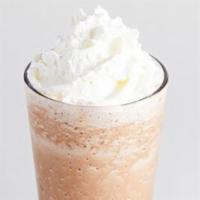Mocha Ice Dragon · Frozen blend of chocolate, espresso, and milk topped  with whipped cream.